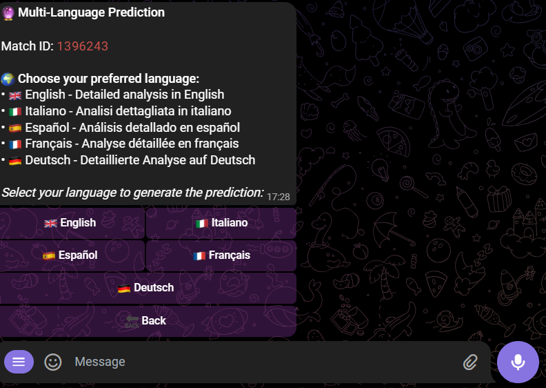 Main Bot Interface